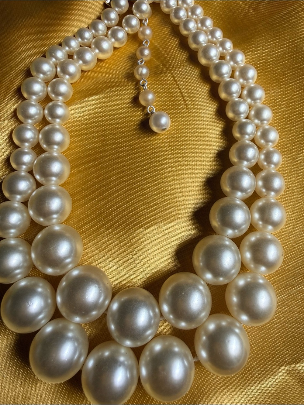 Classic Ivory Pearl Drop Necklace - Women Jewelry